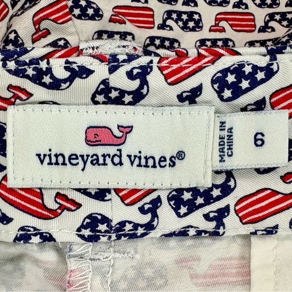 Vineyard Vines Patriotic Whale Shorts Size 6 - Picture 6 of 9